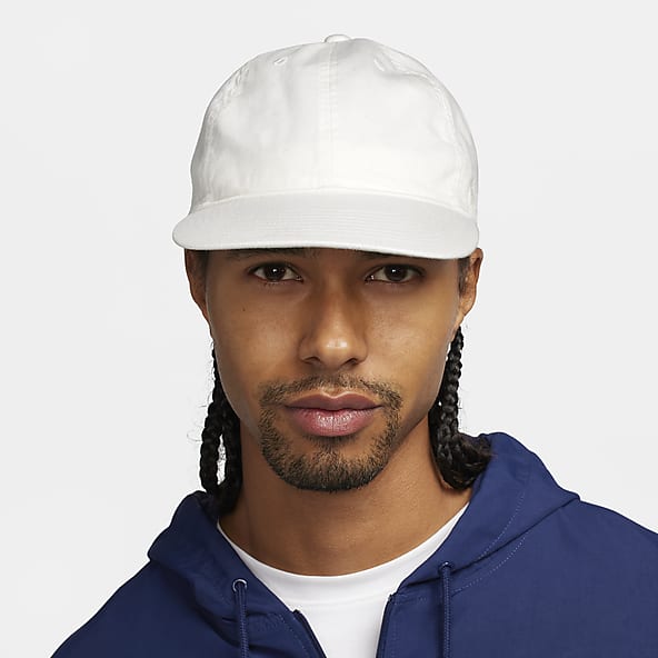 Womens White Caps. Nike